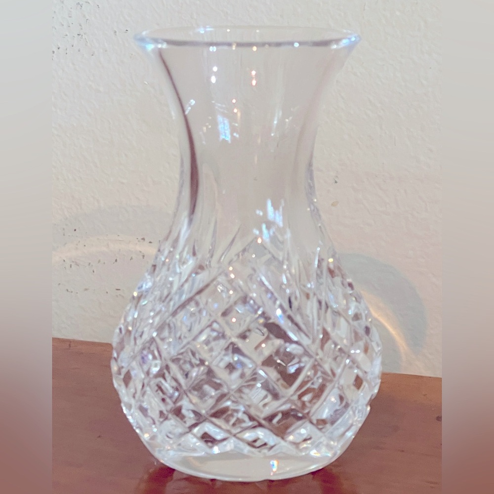 Galway Crystal Clifden Pattern Bud Vase